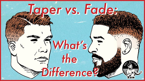 What's the Difference with a Low and High Taper Haircut? A visual